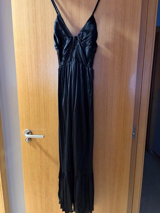Vestido largo negro