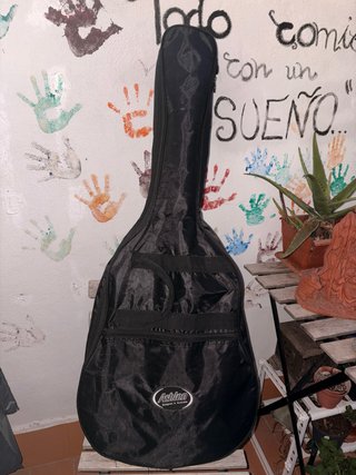 Guitarra Clásica Española con Funda,Cejilla y puas