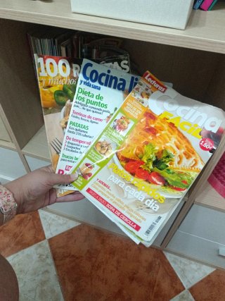 Pack 50 Revistas de recetas de cocina