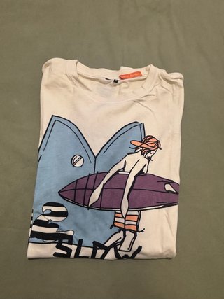 Camiseta Blanca El Niño Surf T16