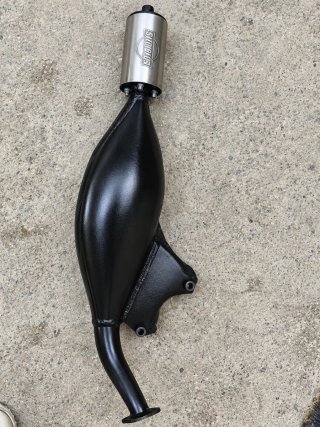 Tubo de escape Sito Plus para Piaggio 50cc