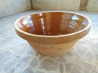 Barreño de Barro de 50 cm.