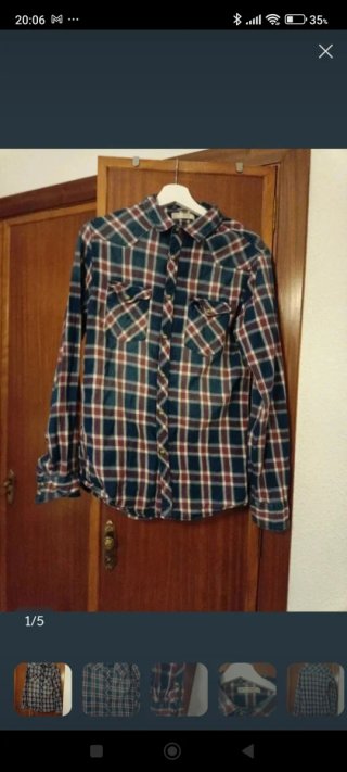 Camisa de cuadros