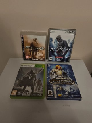 Lote de 4 Videojuegos de diferentes consolas