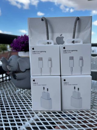 Cargador iPhone completo Apple nuevo