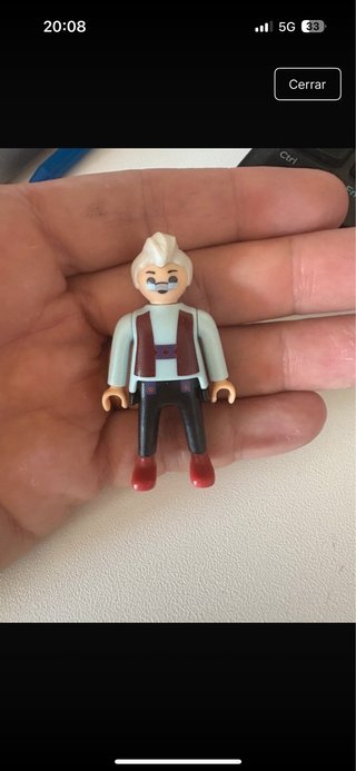 Figura Playmobil Gepetto Kinder Sorpresa