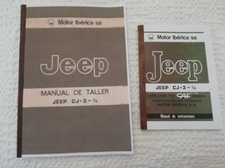 MANUAL DE TALLER JEEP CJ3 VIASA CJ3B PERKINS 4108