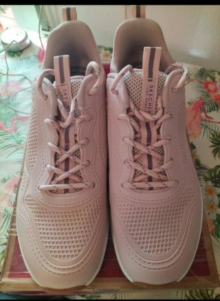Zapatillas deportivas Skechers rosas