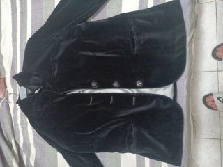 Chaqueta Abrigo W.B.G Paris Negra
