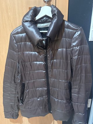 Chaqueta Pluma Ligera Zara gris