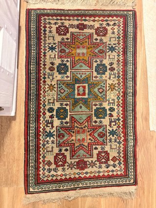Alfombra Persa Estilo Kazak