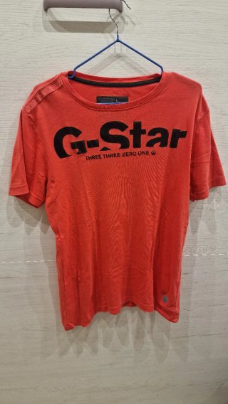 Camiseta G-Star Roja