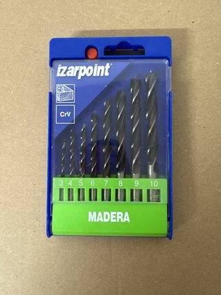 Juego de 8 Brocas para Madera Izarpoint