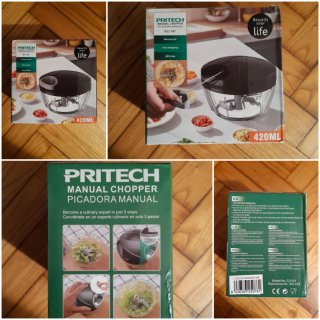 Picadora Manual Pritech 420ml. SIN ESTRENAR!