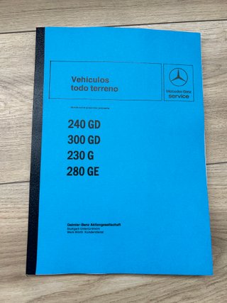 MANUAL DE INTRODUCION MODELO w460 240D 300D 280GE