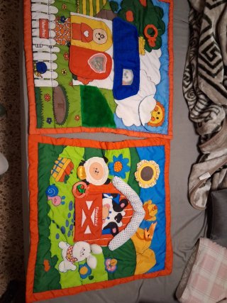 2 Mantas de juegos para bebé Fisher-Price