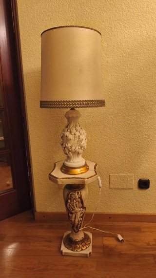 Lámpara de pie vintage Cerámicas Bondía