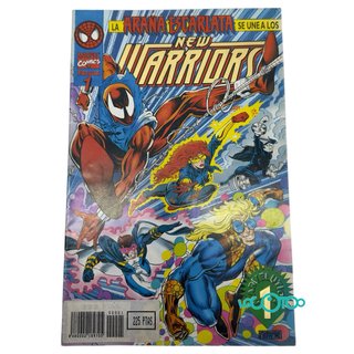 comic New warriors n1 con la Araña Escarlata