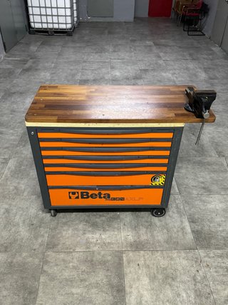Carro taller BETA RSC24AXLP/7 con tornillo banco