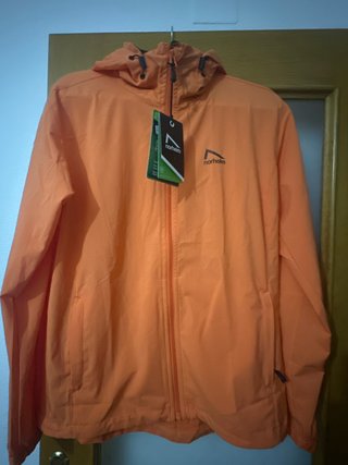 Chaqueta Chubasquera Norheim Naranja Talla L