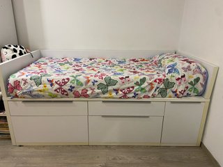 Cama nido con cajones y almacenaje