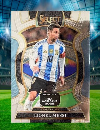 Carta Panini Select Lionel Messi 2025-26