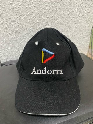 Gorra Andorra Negra