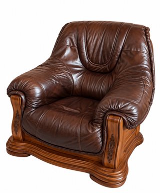 2 Sillones de Piel Marrón 1 = 50€ 2 = 90€