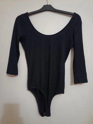 Body Negro Espalda Abierta