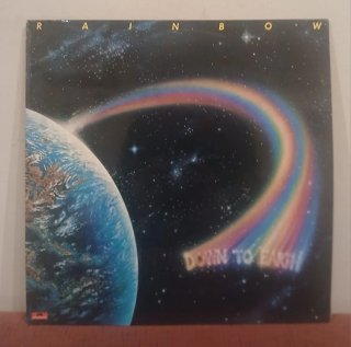 VINILO DOWN TO EARTH LP DE RAINBOW COMO NUEVO