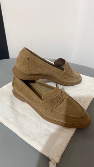 Mocasines Color Camel Talla 38
