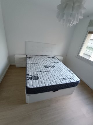 Cama con Canapé y Colchón