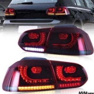 Pilotos traseros Full LED ahumados Volkswagen Golf