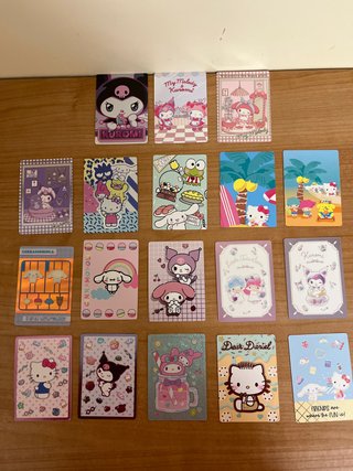 18 Cartas Hello Kitty and Friends + Lata My Melody