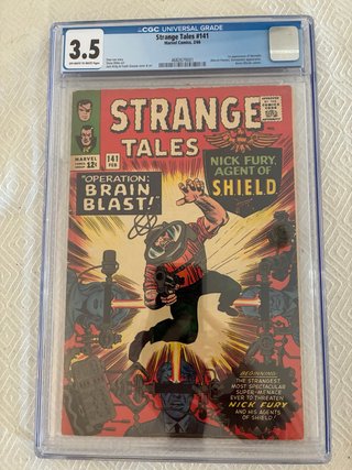 Strange Tales #141 (1966) CGC 3.5