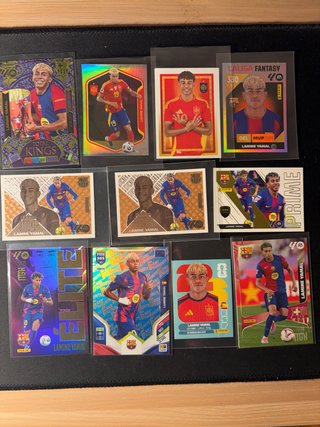 Lamine Yamal panini 11 cromos