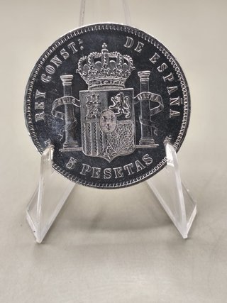 Moneda 5 Pesetas 1892 Alfonso XIII