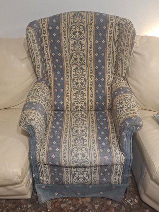 Butaca Tapizada Estampada