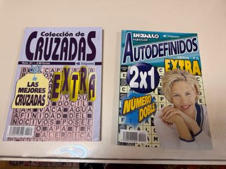 Lote 2 revistas pasatiempos
