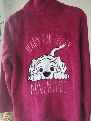 Sudadera Disney Dálmata Rosa Talla M