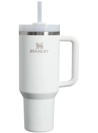 Vaso Stanley Quencher H2.0 FlowState Blanco
