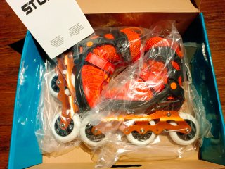 Patines Story Urban Naranja Talla 31-34