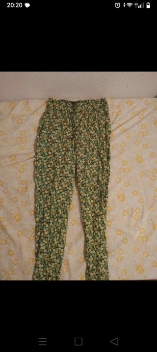 Leggings con estampado floral