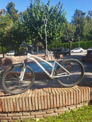 Bicicleta de Montaña Blanca