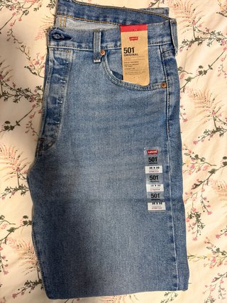 Vaqueros nuevos Levi's 501 Original Talla 35x32