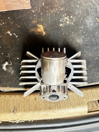 Cilindro y Pistón Metrakit Derbi Variant 65