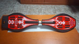Waveboard Rojo y blanco