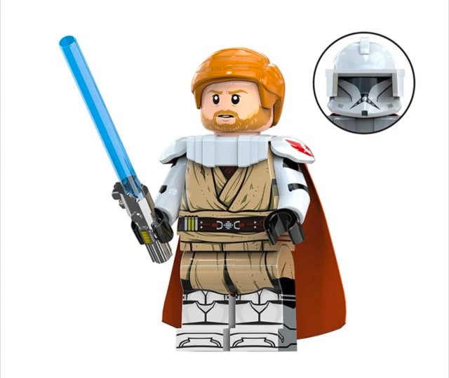 Minifigura LEGO Star Wars Obi-Wan compatible