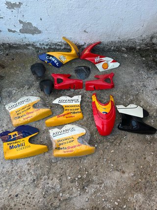 Lote de piezas para minimoto