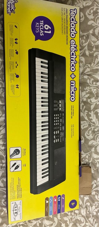 Teclado Eléctrico Music Planet 61 Teclas